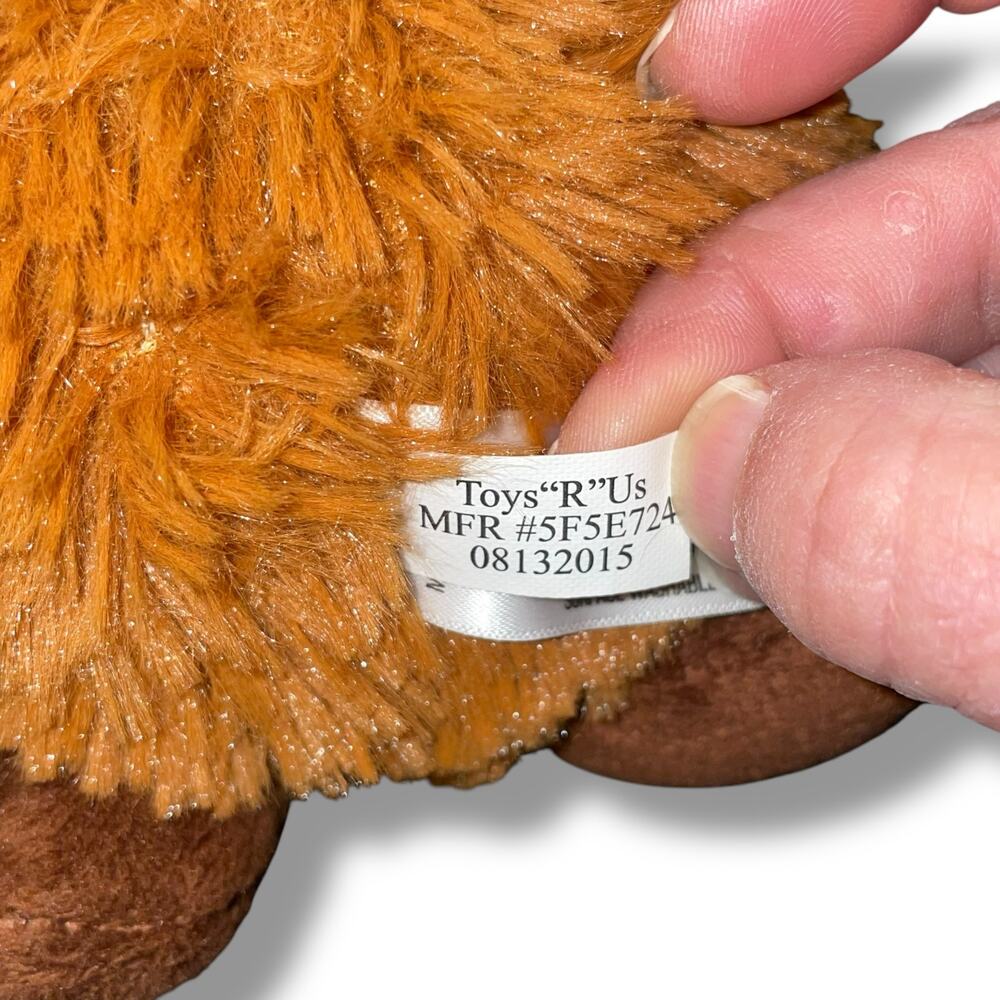 FAO Schwarz Hanging Monkey Orangutan Plush Toys R Us 18" Nursery Shower Gift - Picture 12 of 13